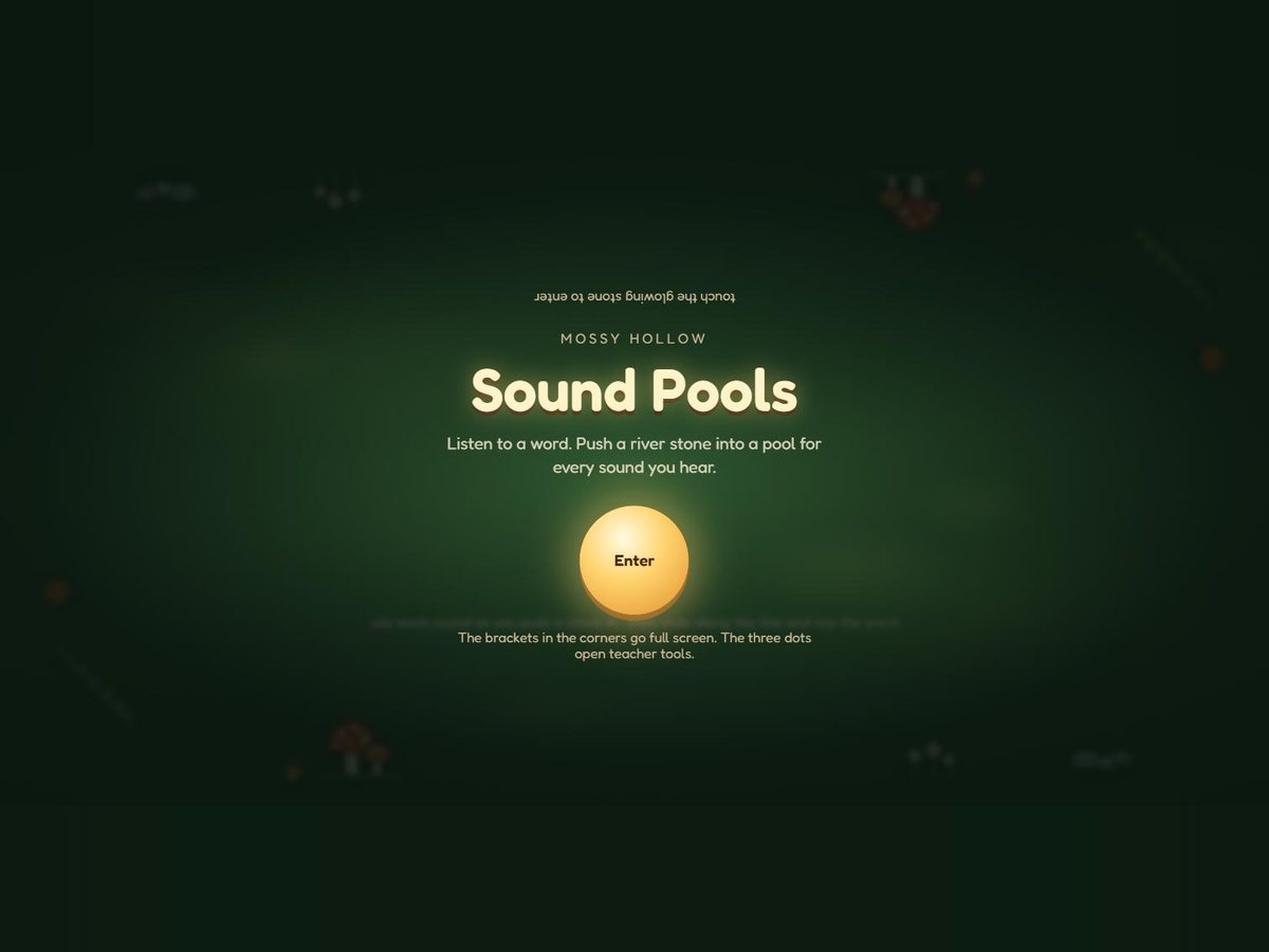 Sound Pools on the table